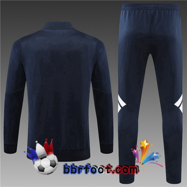 Veste Survetement Foot Lyon OL Bleu Royal 2022/2023
