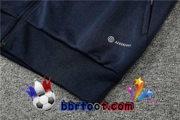 Veste Survetement Foot Lyon OL Bleu Royal 2022/2023
