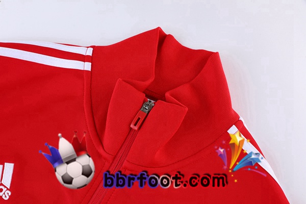 Veste Survetement Foot Manchester United Rouge 2022/2023