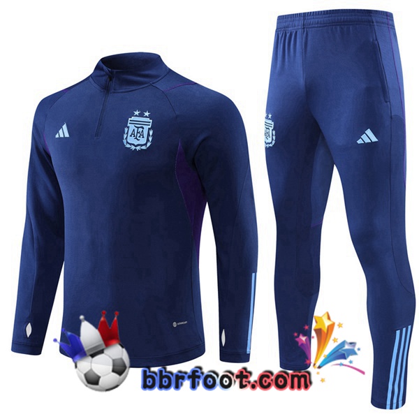 Survetement Foot Argentine Bleu Royal 2022/2023