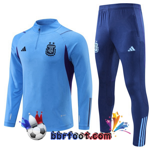 Survetement Foot Argentine Bleu 2022/2023