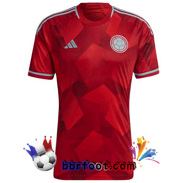 Maillots Equipe de Colombie Exterieur Rouge 2022/2023