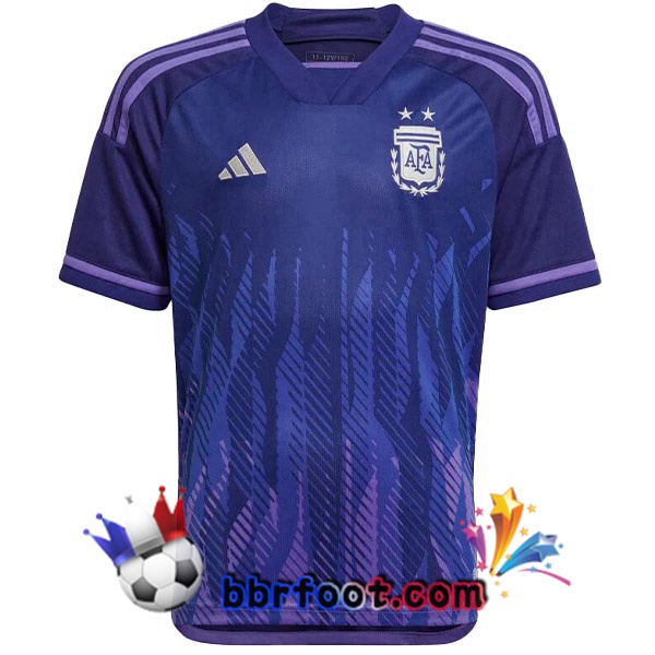 Maillots Equipe de Argentine Exterieur Pourpre 2022/2023