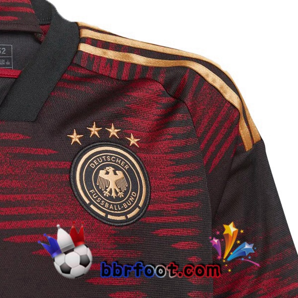 Maillots Equipe de Allemagne Exterieur Noir 2022/2023