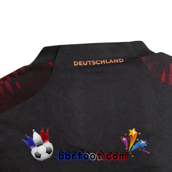 Maillots Equipe de Allemagne Exterieur Noir 2022/2023