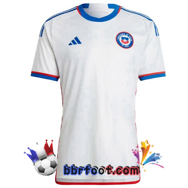 Maillots Equipe de Chili Exterieur Blanc 2022/2023