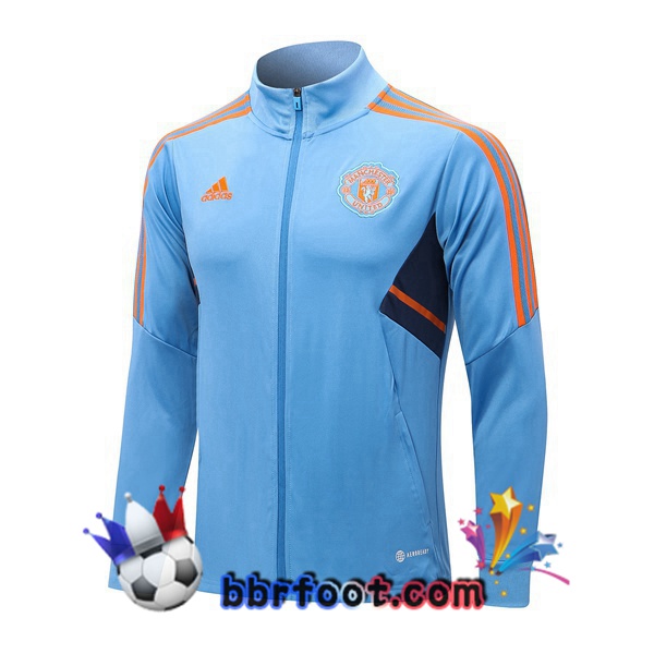 Veste Foot Manchester United Bleu 2022/2023