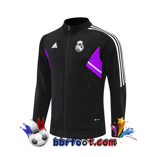 Veste Foot Real Madrid Noir 2022/2023