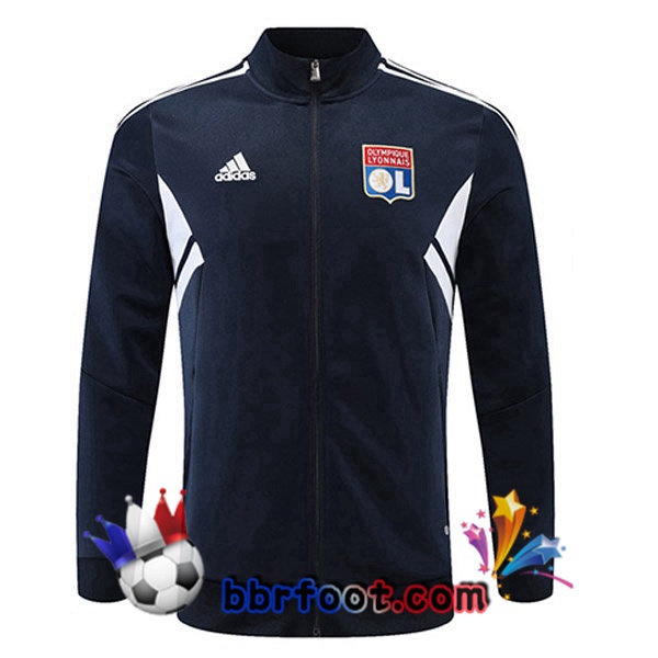Veste Foot Lyon OL Bleu Royal 2022/2023