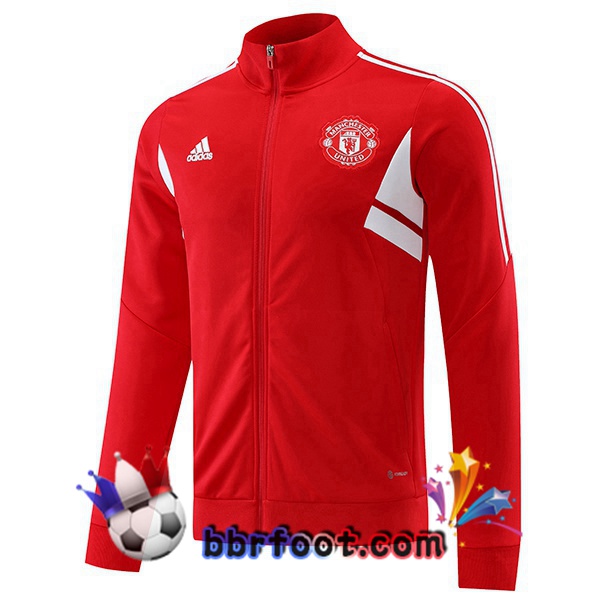Veste Foot Manchester United Rouge 2022/2023