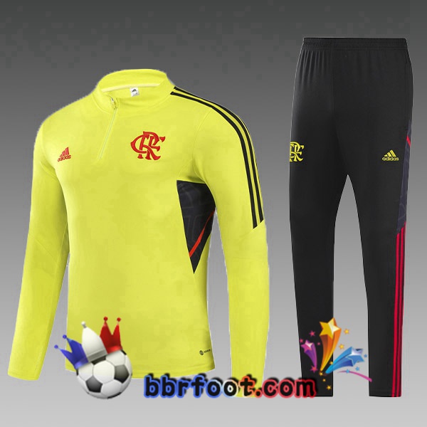 Survetement Foot Flamengo Enfant Jaune 2022/2023
