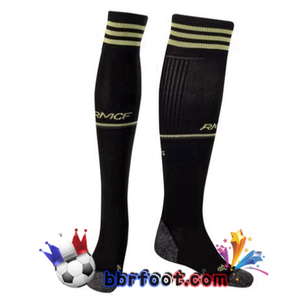 Chaussettes Foot Real Madrid Third Noir 2022/2023