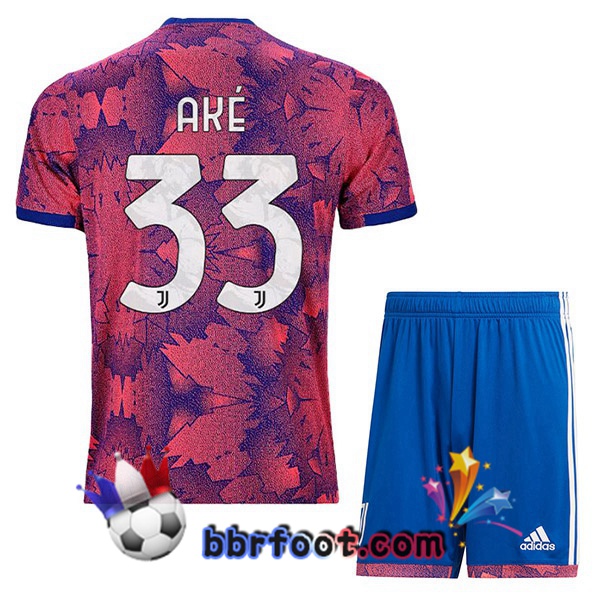 Maillot Foot Juventus (AKÉ 33) Enfant Exterieur Rose 2022/2023 Maillot Foot Juventus (AKÉ 33) Enfant Exterieur Rose 2022/2023