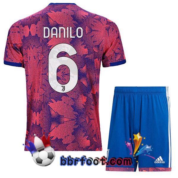 Maillot Foot Juventus (DANILO 6) Enfant Exterieur Rose 2022/2023 Maillot Foot Juventus (DANILO 6) Enfant Exterieur Rose 2022/2023