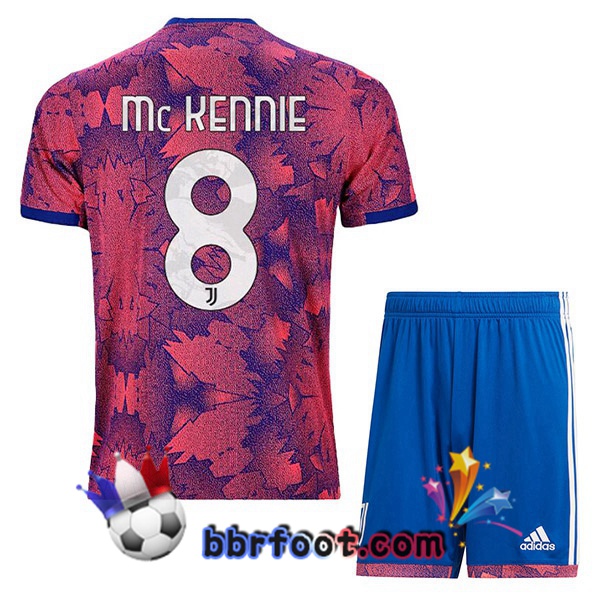 Maillot Foot Juventus (MCKENNIE 8) Enfant Exterieur Rose 2022/2023 Maillot Foot Juventus (MCKENNIE 8) Enfant Exterieur Rose 2022/2023