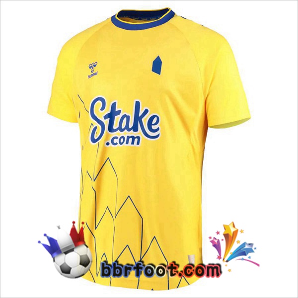 Maillot Foot Everton Third Jaune 2022/2023