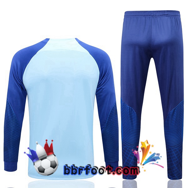 Veste Survetement Foot Marseille OM Bleu 2022/2023