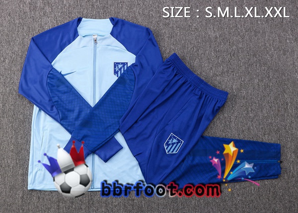 Veste Survetement Foot Marseille OM Bleu 2022/2023
