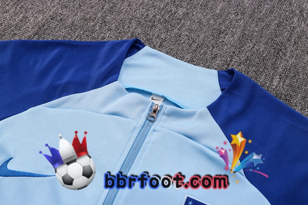 Veste Survetement Foot Marseille OM Bleu 2022/2023