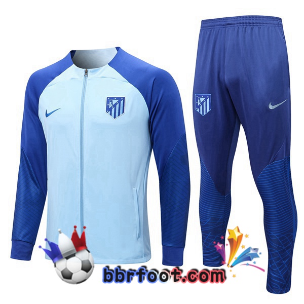 Veste Survetement Foot Marseille OM Bleu 2022/2023