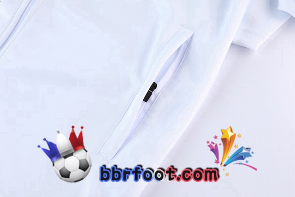 Veste Survetement Foot Marseille OM Blanc 2022/2023