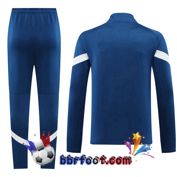 Veste Survetement Foot Marseille OM Bleu Royal 2022/2023
