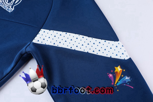 Veste Survetement Foot Marseille OM Bleu Royal 2022/2023