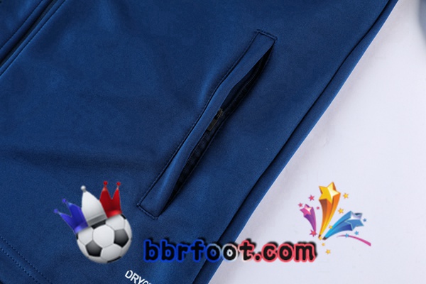 Veste Survetement Foot Marseille OM Bleu Royal 2022/2023