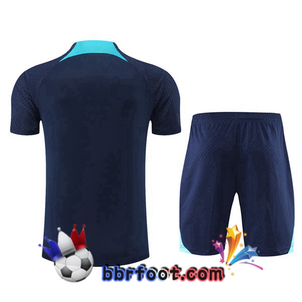 Training T-Shirts Inter Milan + Shorts Bleu Royal 2022/2023