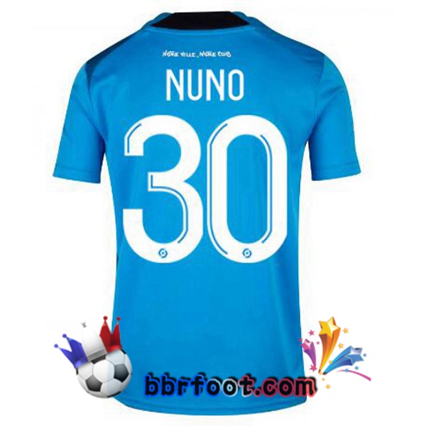 Maillot Foot Marseille OM (NUNO 30) Third Bleu 2022/2023
