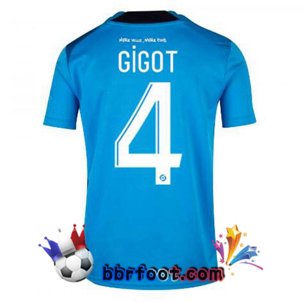 Maillot Foot Marseille OM (GIGOT 4) Third Bleu 2022/2023