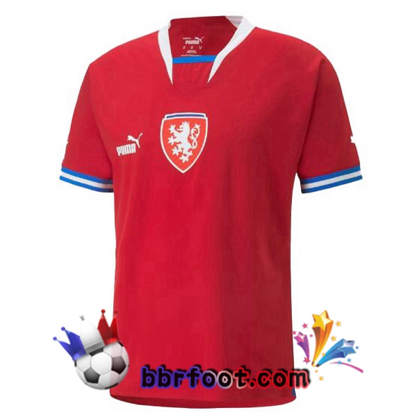 Maillots Equipe de Tchequie Domicile Rouge 2022/2023