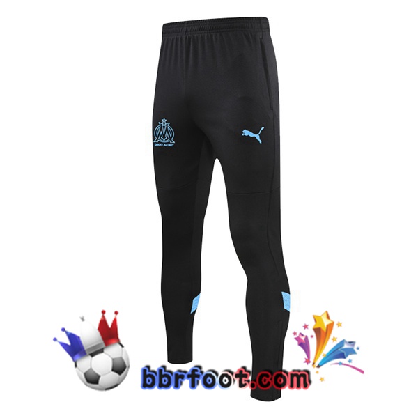 Pantalon Foot Marseille OM Noir 2022/2023