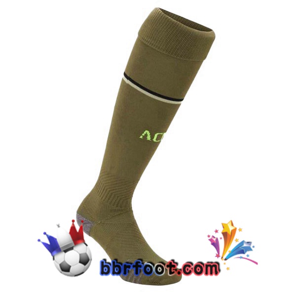 Chaussettes Foot AC Milan Third Marron 2022/2023 Chaussettes Foot AC Milan Third Marron 2022/2023