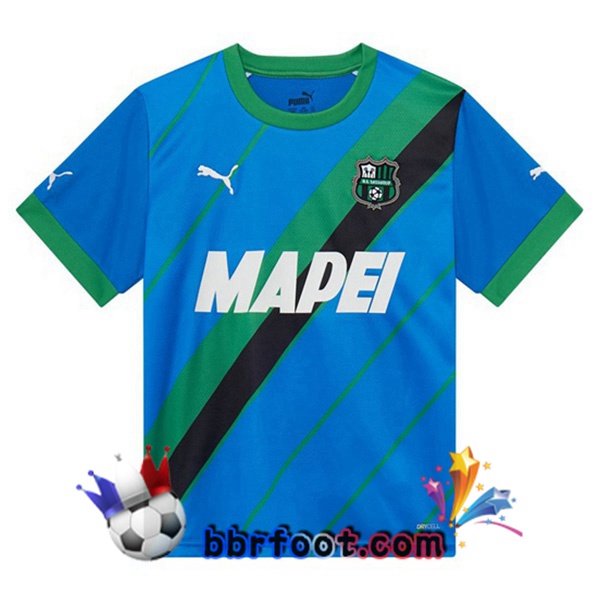 Maillot Foot US Sassuolo Third Bleu 2022/2023