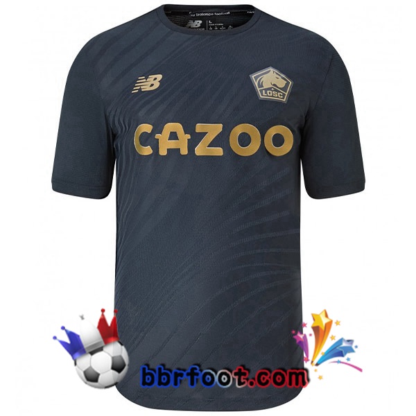 Maillot Foot Lille OSC Third Noir 2022/2023