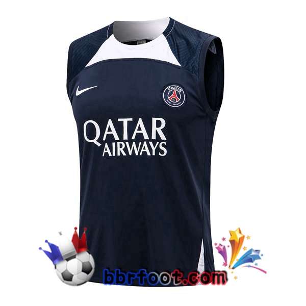 Gilet Foot Paris PSG Bleu Royal 2022/2023