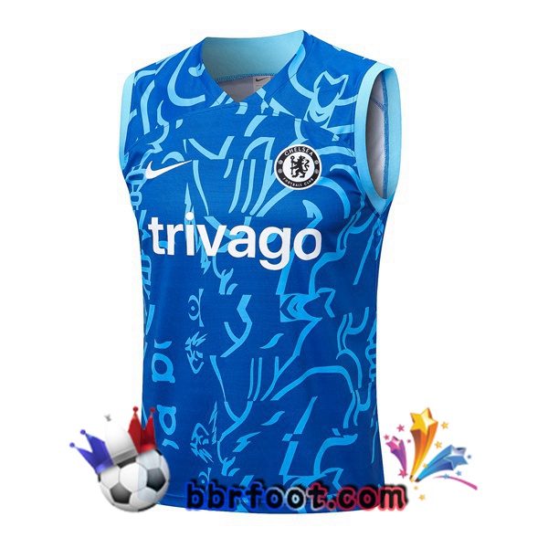 Gilet Foot FC Chelsea Bleu 2022/2023 Gilet Foot FC Chelsea Bleu 2022/2023