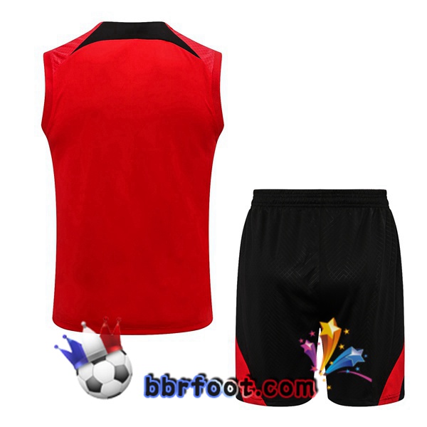 Gilet Foot FC Liverpool + Shorts Rouge 2022/2023