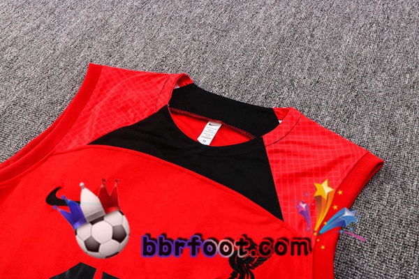 Gilet Foot FC Liverpool + Shorts Rouge 2022/2023