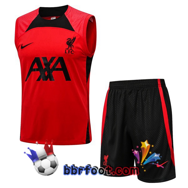 Gilet Foot FC Liverpool + Shorts Rouge 2022/2023