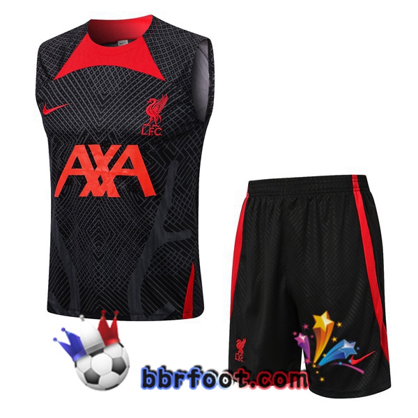 Gilet Foot FC Liverpool + Shorts Noir 2022/2023