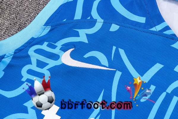 Gilet Foot FC Chelsea + Shorts Bleu 2022/2023