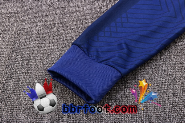 Veste Survetement Foot FC Barcelone Bleu 2022/2023