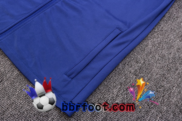 Veste Survetement Foot FC Barcelone Bleu 2022/2023