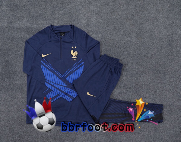Survetement Foot France Cyan 2022/2023