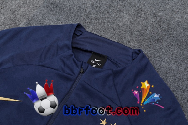 Survetement Foot France Cyan 2022/2023