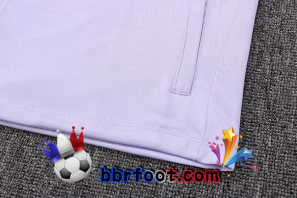 Veste Survetement Foot FC Liverpool Pourpre 2022/2023