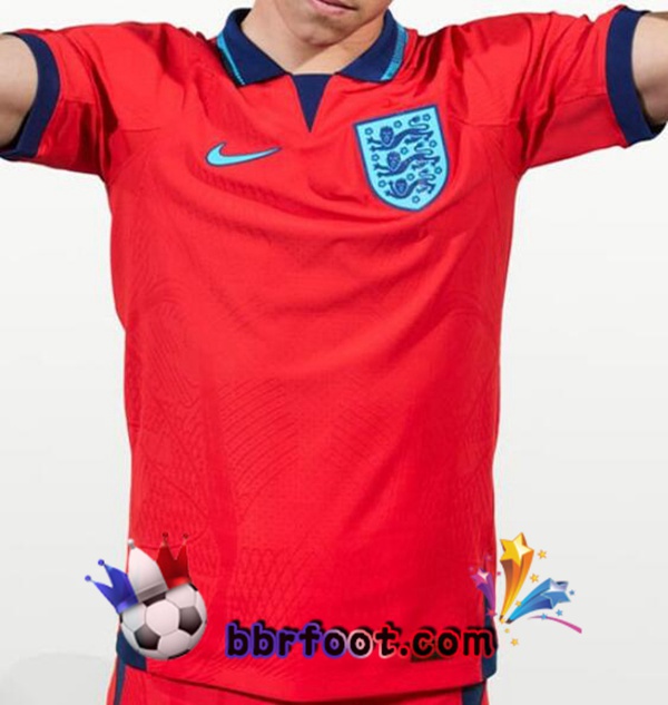 Maillots Equipe de Angleterre Exterieur Rouge 2022/2023