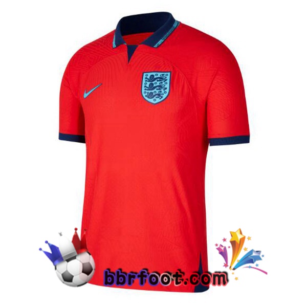 Maillots Equipe de Angleterre Exterieur Rouge 2022/2023